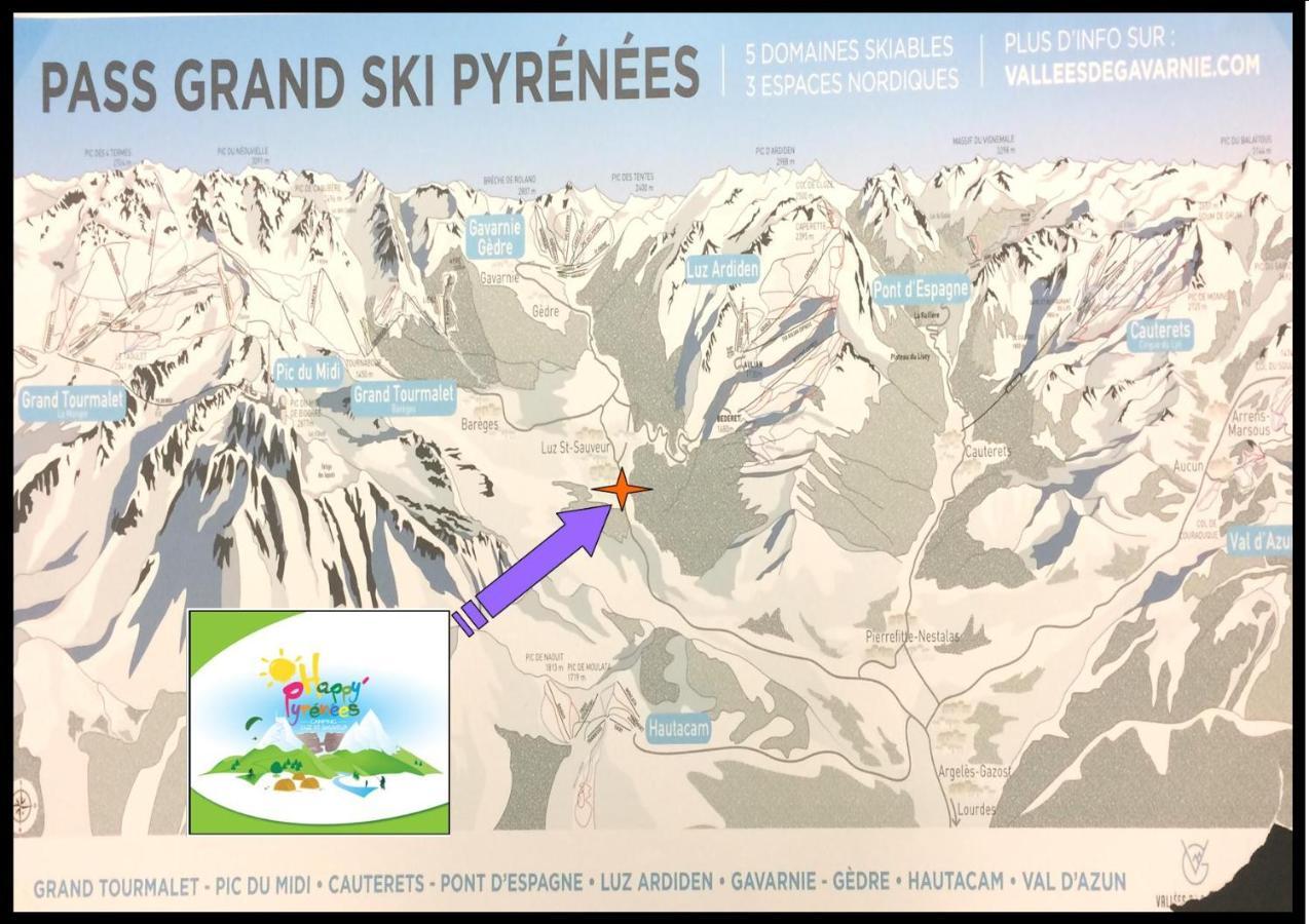 Camping Happy Pyrénées Saligos Ngoại thất bức ảnh